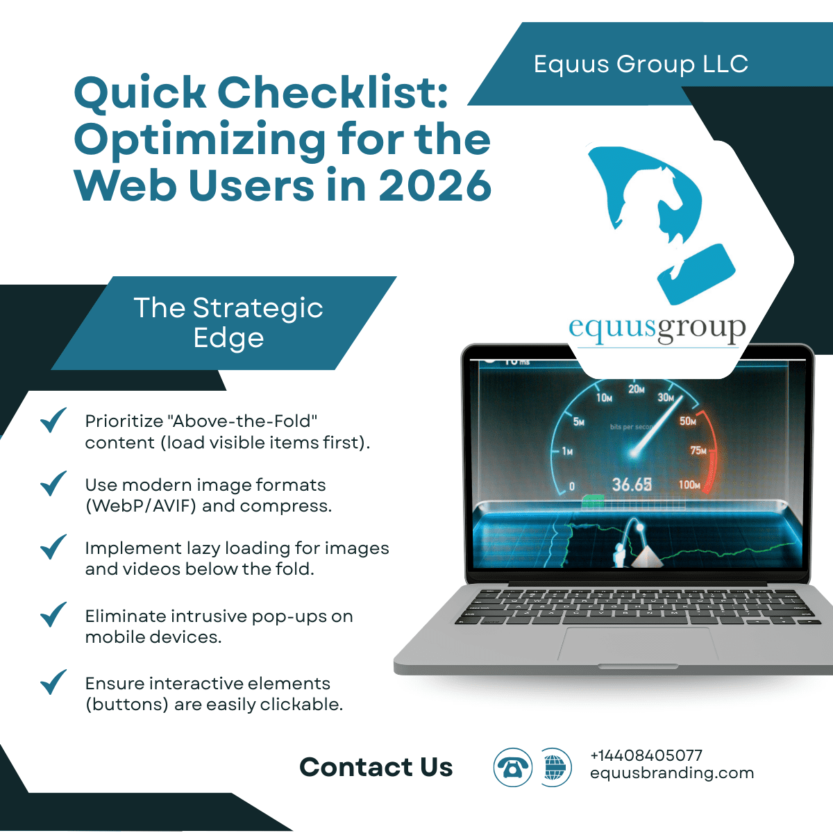 Strategic Web performance and UX optimization checklist for 2026